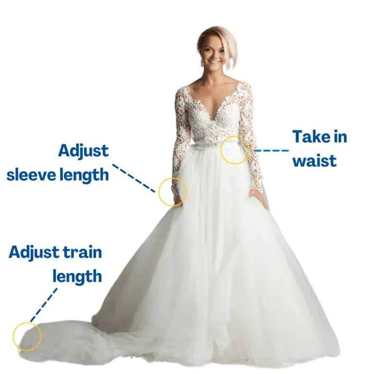 wedding dress alterations