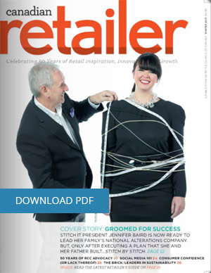 canadian retailer magazine cover