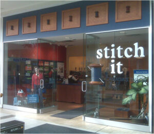 The exterior of Stitch It's Bramalea City Centre location.