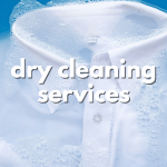 Dry Cleaning Services. Clicking on this will bring you to the Dry Cleaning Services page.